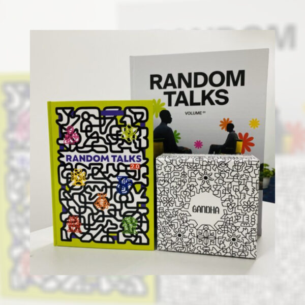 Random Talks Book Vol. 1 & Vol. 2 + 1 Gandha Perfume